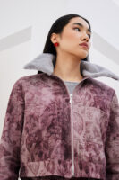 Τζάκετ με γούνινο γιακά