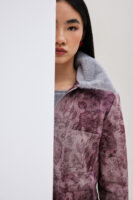 Τζάκετ με γούνινο γιακά