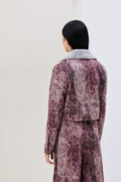 Τζάκετ με γούνινο γιακά