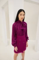 Μπλουζά με Φουλάρι