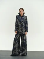 Oversized Φλοράλ Σακάκι