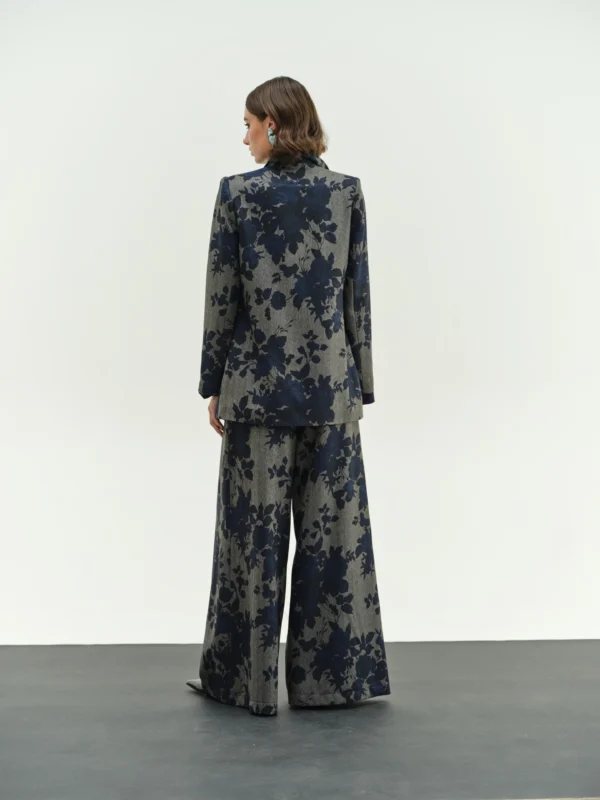 Oversized Φλοράλ Σακάκι