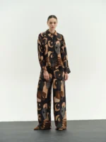 Παντελόνι εμπριμέ μοτίβα