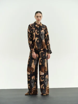 Παντελόνι εμπριμέ μοτίβα