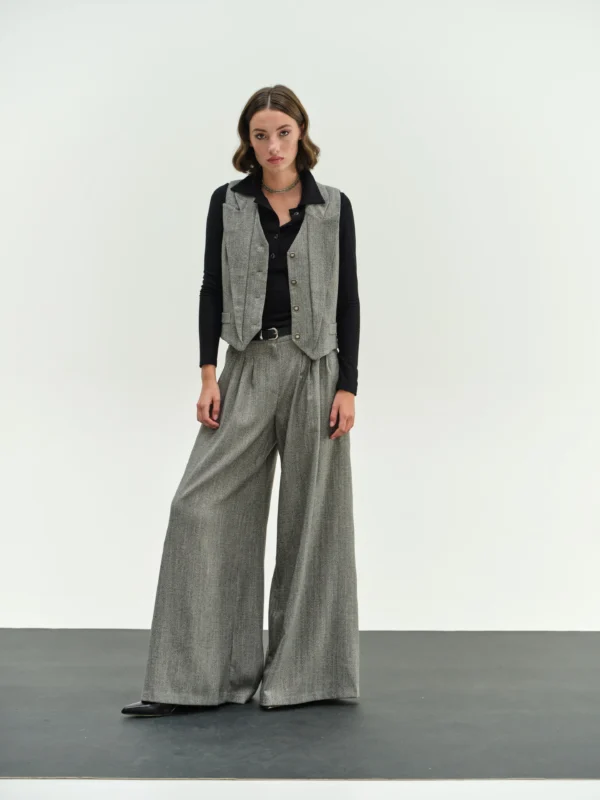 Γιλέκο Με Πέτο Γιακά