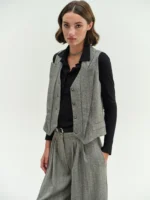 Γιλέκο Με Πέτο Γιακά