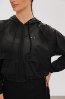 ALTRA VOLTA Sheer Hooded Jacket