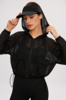 ALTRA VOLTA Sheer Hooded Jacket