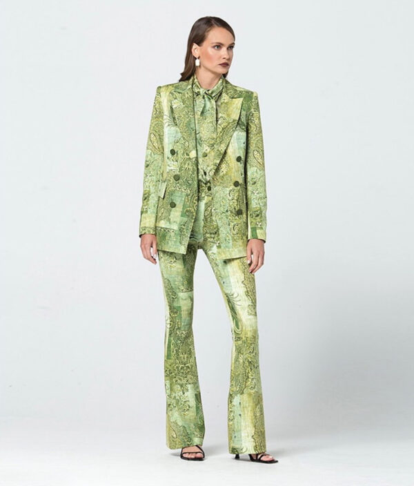 Παντελόνι εμπριμέ paisley