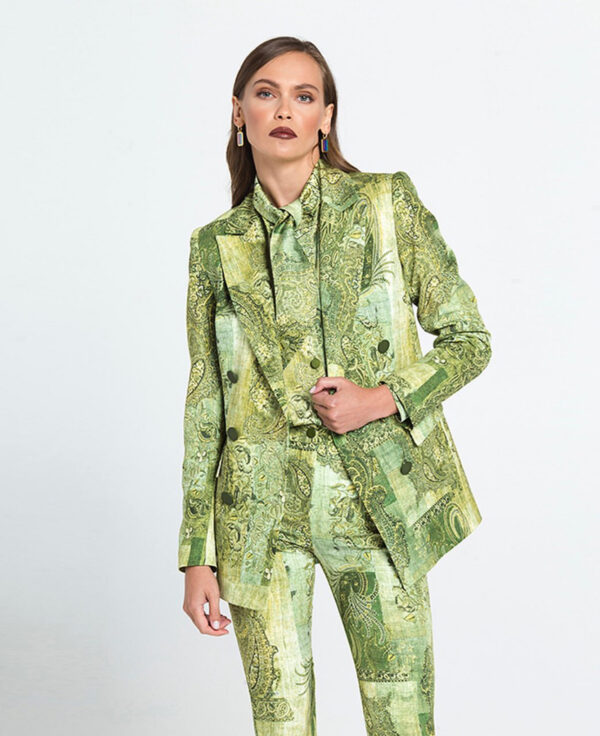 Παντελόνι εμπριμέ paisley