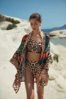 Bikini One Shoulder Leo Nude