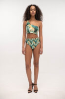 Bikini One Shoulder Coral Reef