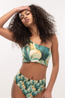 Bikini One Shoulder Coral Reef