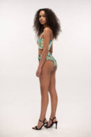 Bikini One Shoulder Coral Reef