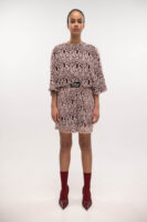 Lace Shorts Burgundy