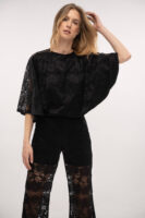 Lace Top Black