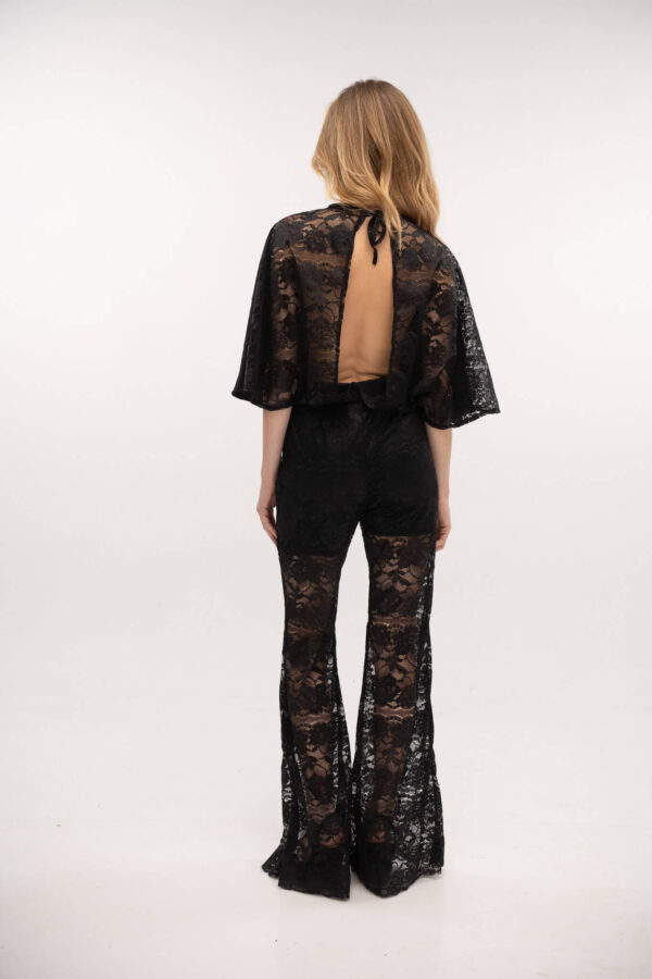 Lace Top Black