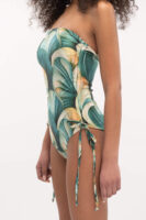 Strapless Swimsuit Coral Reef