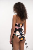 Strapless Swimsuit Pastel Noir
