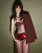 Christina Malle-Bordeaux Glossy Soho bag