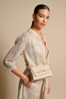 Christina Malle-Off White Straw Mini Marlene