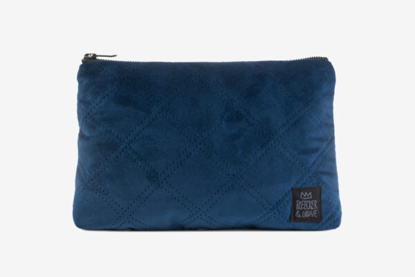 PURSE velvet blue