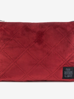 PURSE velvet red