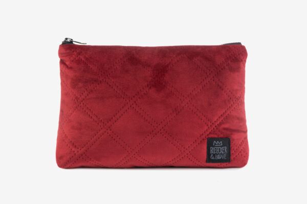 PURSE velvet red