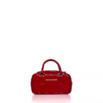 Christina Malle-Red Glossy Cassette bag