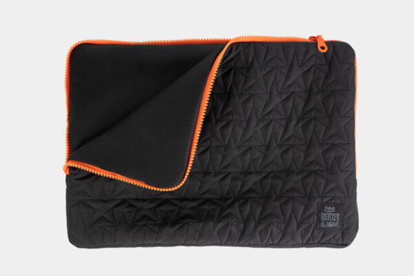 STARS BLACK LAPTOP CASE