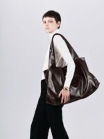 Χειροποίητη Τσάντα Fold – OLD BROWN