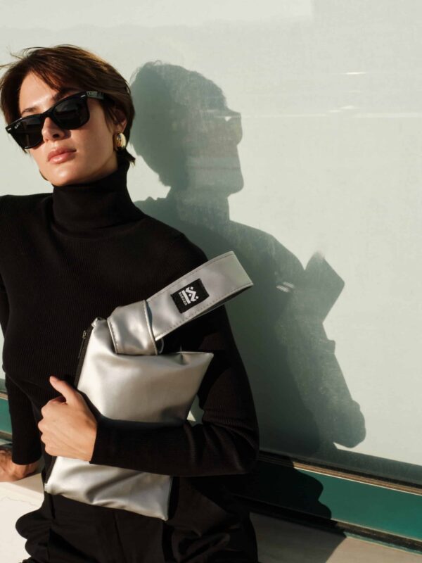 Χειροποίητη Τσάντα Long Letter – SILVER