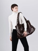 Χειροποίητη Τσάντα Fold – OLD BROWN