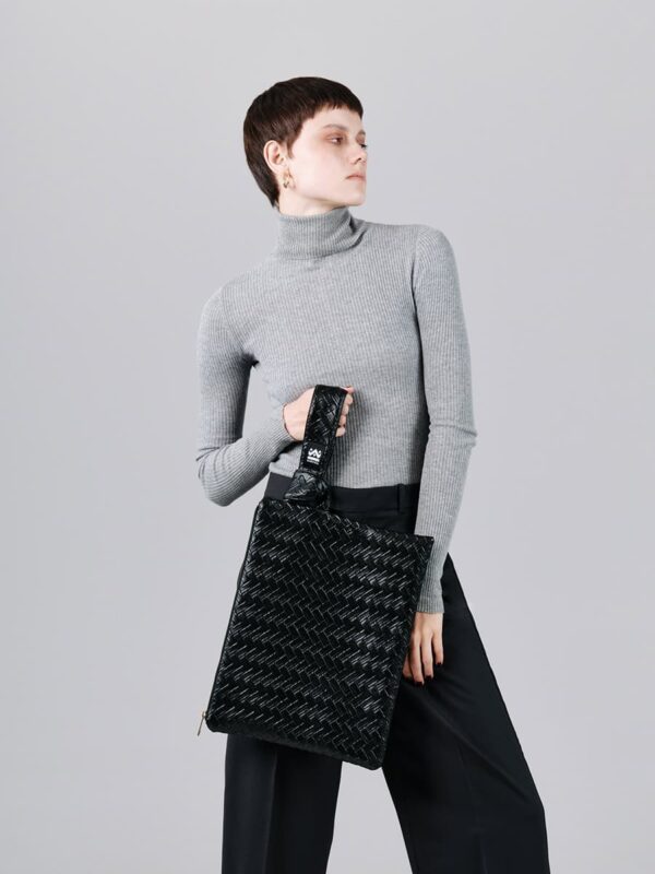 Χειροποίητη Τσάντα Block – NERO