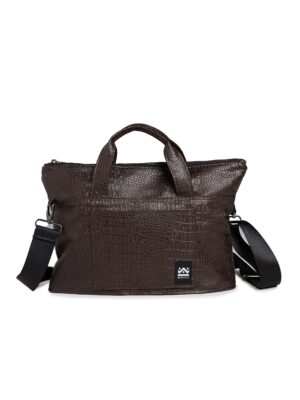 Χειροποίητη Τσάντα Cashet – BROWN CROCO