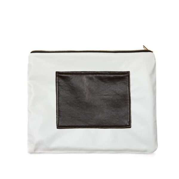 Χειροποίητη Τσάντα Block – OLD BROWN Fourfourela size