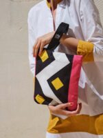 Χειροποίητη Τσάντα SquareW-Monogram Color