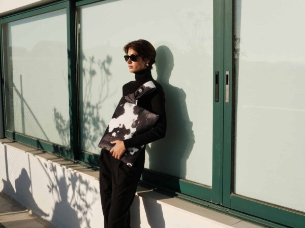 Χειροποίητη Τσάντα Square Block – MUCCA