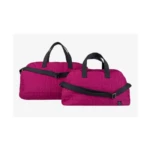 STARS BURGUNDY WEEKEND AND GETAWAY BAG