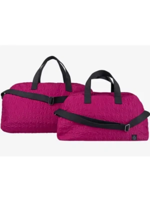 STARS BURGUNDY WEEKEND AND GETAWAY BAG
