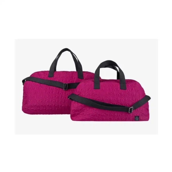 STARS BURGUNDY WEEKEND AND GETAWAY BAG