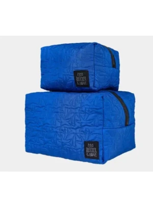 PALM TREE BLUE POUCH
