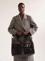 Χειροποίητη Τσάντα Demy Bag – Grey Suede