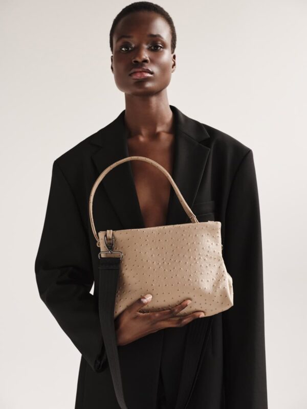 Χειροποίητη Τσάντα Petite Bag – Elephant Struzzo