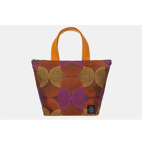 MAGENTA tote Mustard