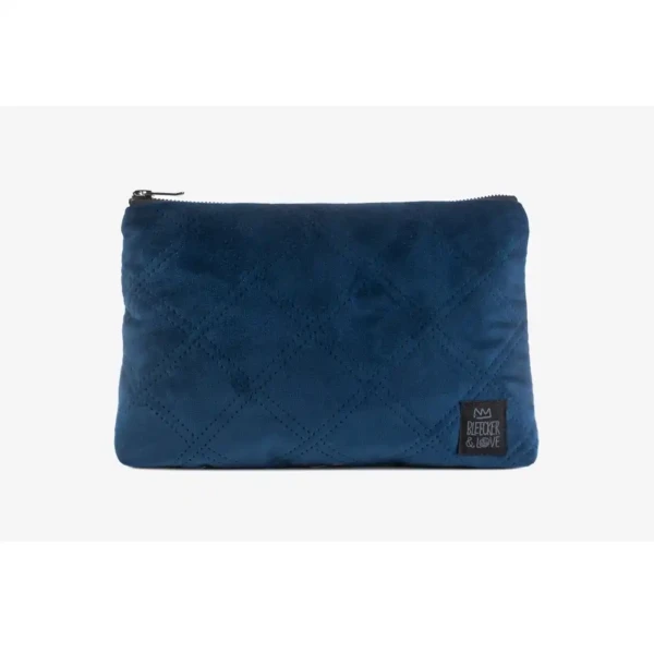 PURSE velvet blue
