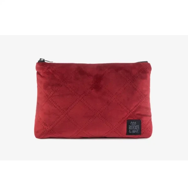 PURSE velvet red