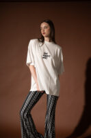 White Oversized T-Shirt Love Always Wins