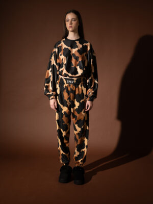 Cow Coffee Track Pants