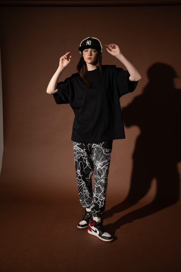 Black Oversized T-Shirt Choose Love